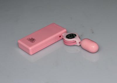 Titreşimli Anal Vajina ve Klitoris Uyarıcı  Pembe Silikon Zevk Topu Vibratör LUOGE HİGH POWER