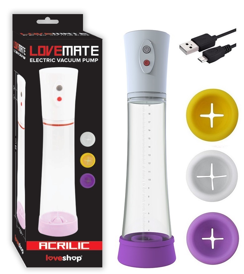 LOVEMATE ELECTRİK PUMP USB ŞARZ