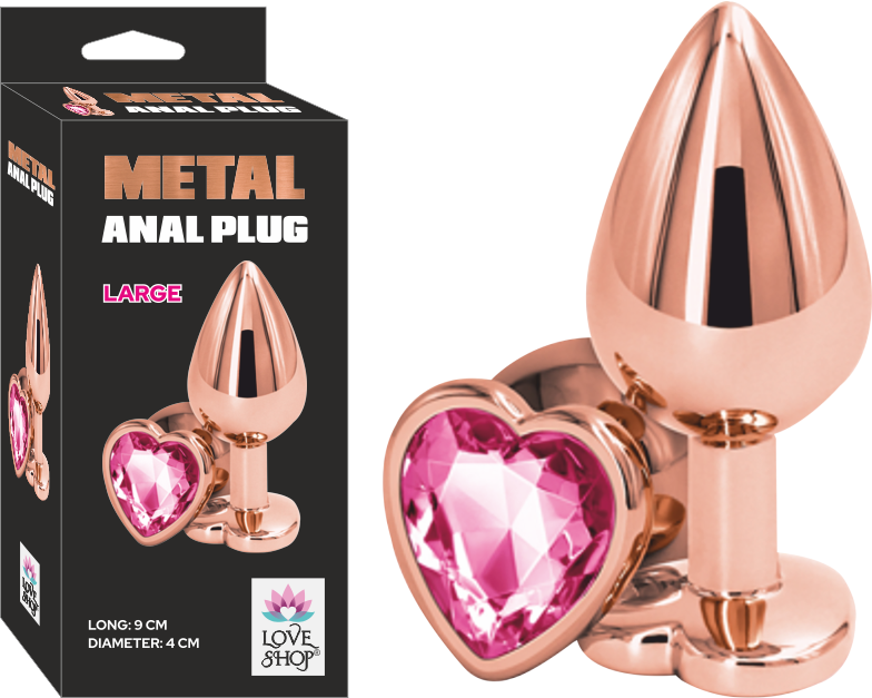 METAL ANAL PLUG-LARGE