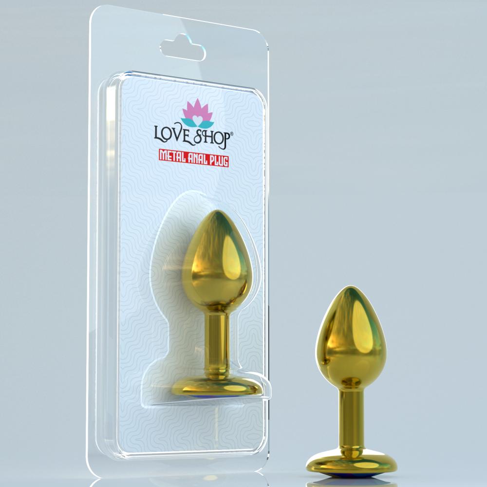 METAL ANAL PLUG-SMALL